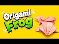 Origami Frog 🐸 Easy Tutorial