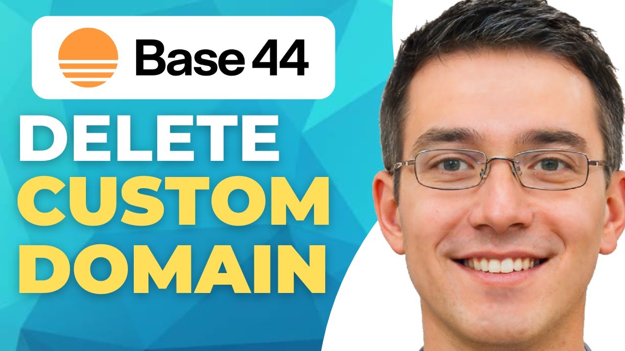 How To Delete Custom Domain From Base44 - YouTube
