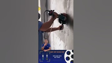 Cắt rãnh tường đi điện nước #nhadep #xaydung #construction #diennuoc