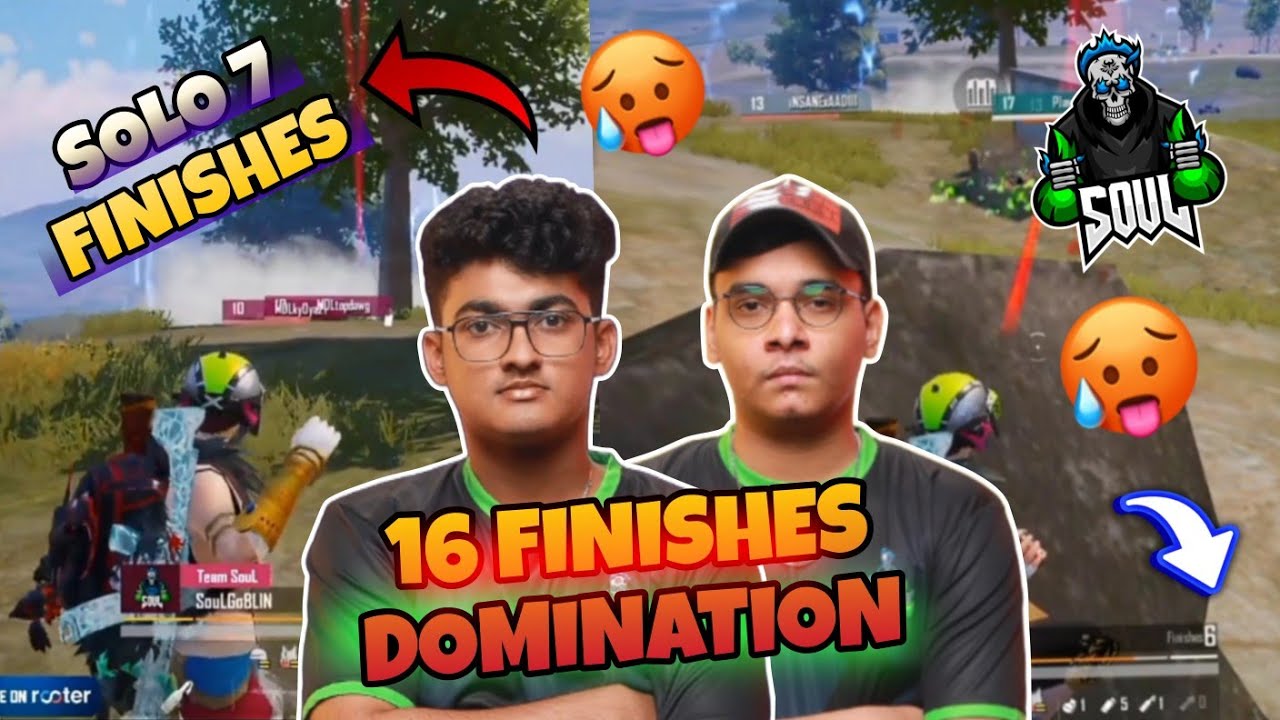 Team soul 16 finishes wwcd in last Match 🥵 - YouTube