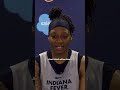 Indiana fever veteran guard erica wheeler talks about taking rookie caitlin clark under her wing