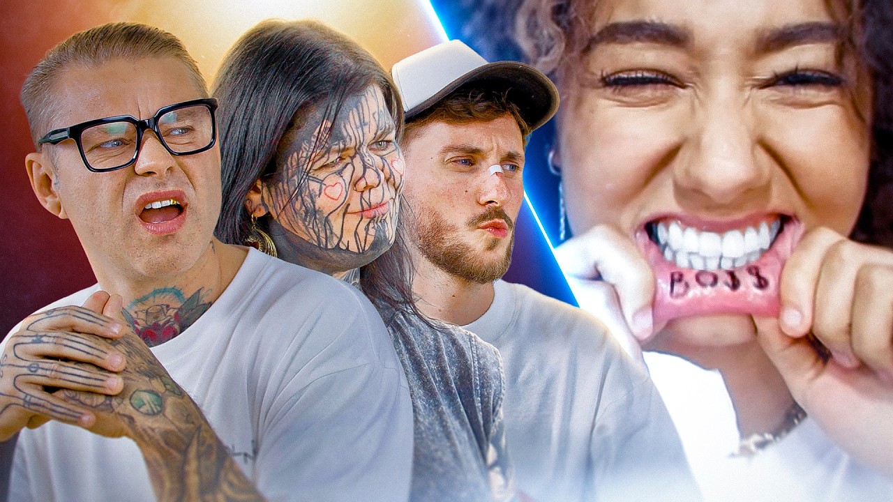 Des Tatoueurs jugent les tatouages de Youtubeurs : Anyme, Squeezie, Léna...