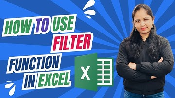 Using the Excel FILTER Function to Create Dynamic Filters | Filter Function in Excel
