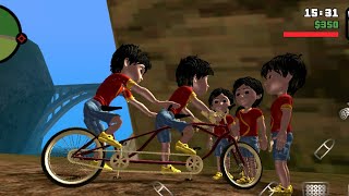 Shiva games - shiva shiva and shiva bicycle game hahaha screenshot 2