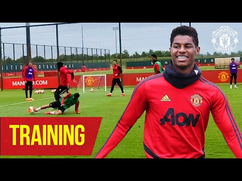 Training | The Reds step up the intensity ten days out from our return to action | Manchester United