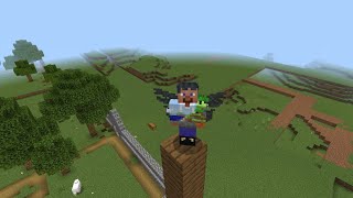 Minecraft creating new land in my world Minecraft # HIT GAMER ADITYA