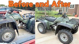 Start to Finish: Making a $400 Marketplace Honda Fourtrax  Dependable
