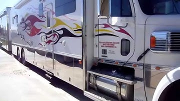 Walk around of Motorhome and stacker that I have for sale