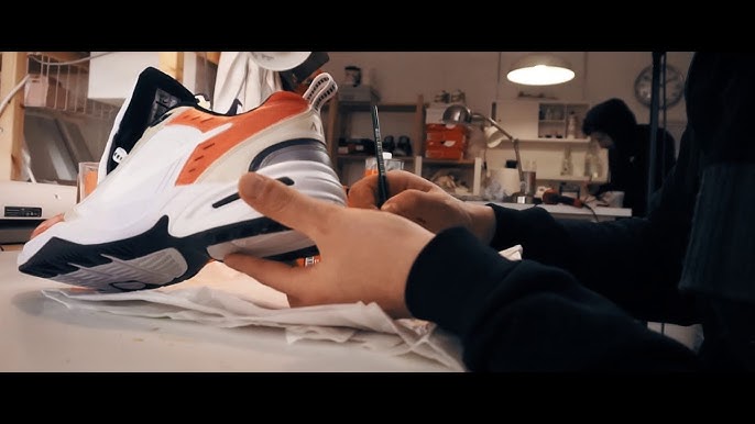 Custom Reverse Cartoon Sneakers - Nike Air Monarch IV 