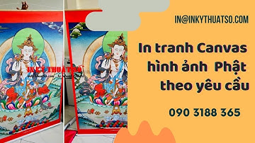 Hình ảnh in tranh Đức Kim Cương Tát Đỏa - Vajrasattva - 090 3188 365 - In Kỹ Thuật Số Since 2006