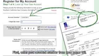 How to register for socalgas my account follow these easy instructions
southern california gas company's (socalgas) account. with accou...