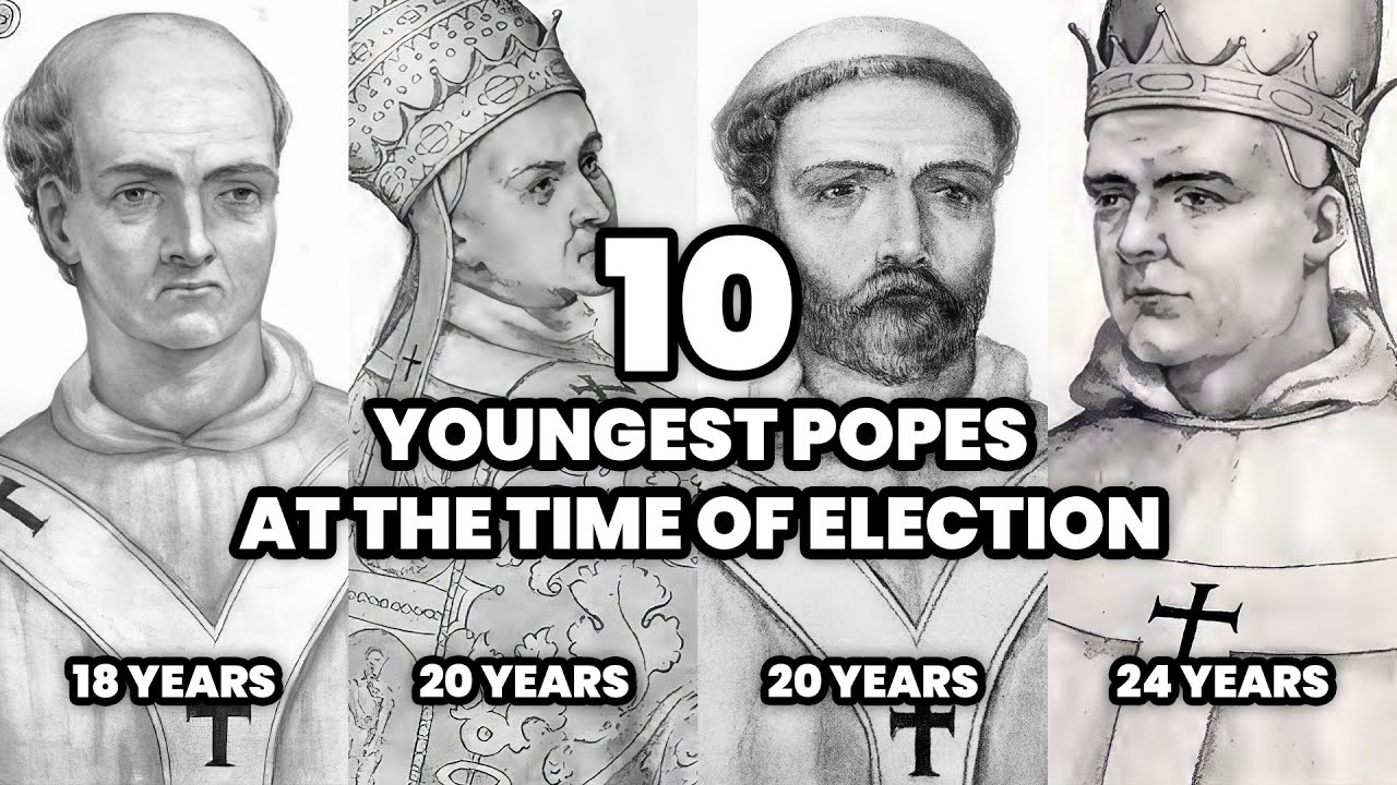 The 10 Youngest Popes at the Time of Election (Youngest in History ...