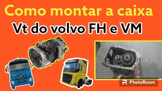 Montando a caixa VT volvo  FH e VM parte 2 com dicas