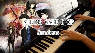 STEINS；GATE 0 (steins gate zero) OP (GAME) Amadeus (アマデウス) Piano ピアノ HQ chords