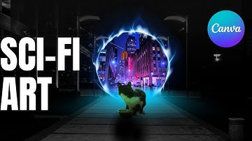 Sci-Fi Portal Effect in Canva (Epic Photo Manipulation Tutorial!)