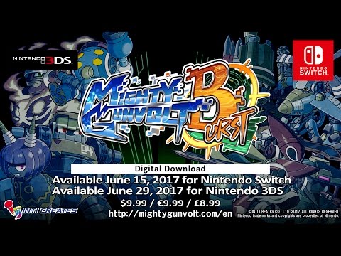 Mighty Gunvolt Burst - Official Trailer