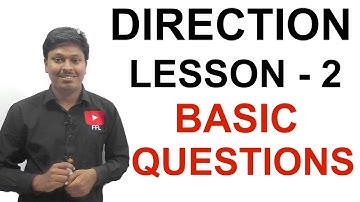 DIRECTION - BASIC QUESTIONS - LESSON 2