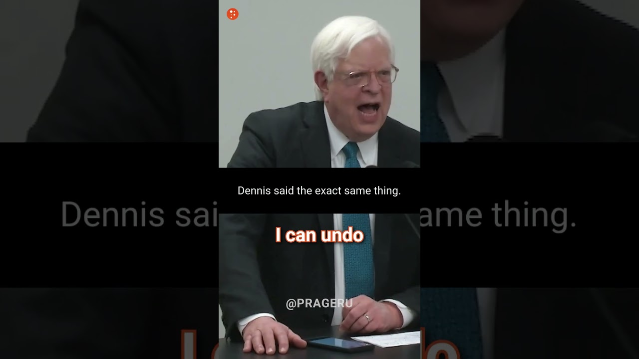 That's exactly right. And if you want to see this happen more often, please support PragerU & TPUSA.