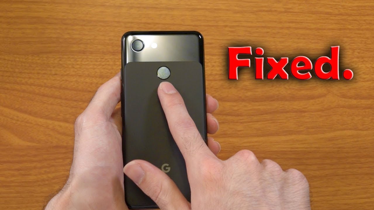 Google Pixel 3 Fingerprint not Working FIX - YouTube