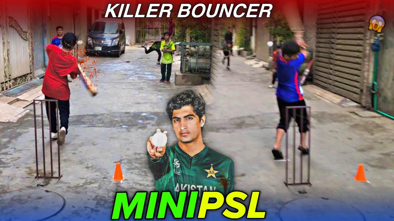 MINI PSL || Choty Pacer Ki Itni Fast Bowling Killer Bouncer 😱||￼￼ Face par ball lag gai !!🔥