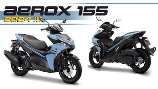 Keren !!! Warna Terbaru Yamaha Aerox 155 2024 !!!