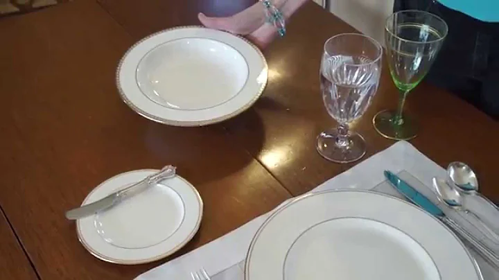 How to set a table with Kristin Larson