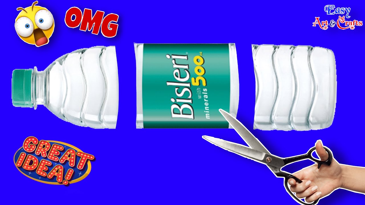 Waste Plastic Bottle craft ideas - Best out of waste plastic bottle