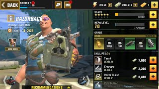 Hero Hunter : Rozorback hero In action