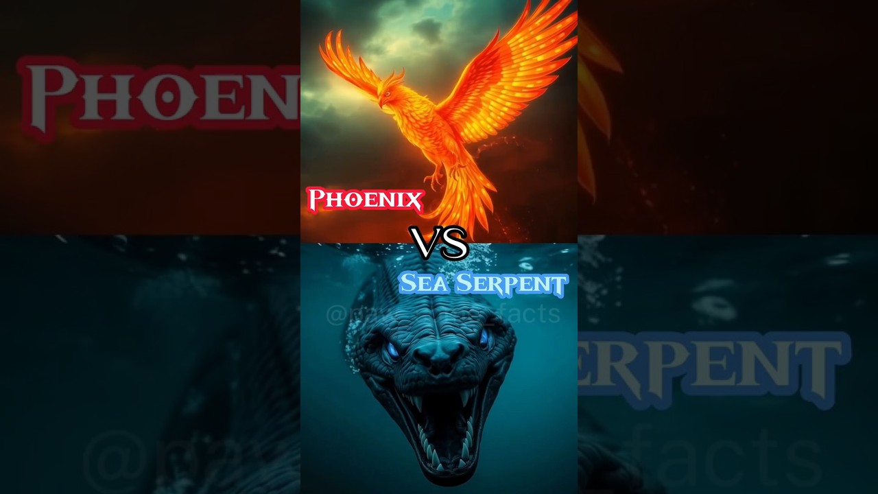 Mythical Creatures Battles, Aerial Creatures VS Marine Creatures 