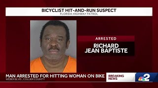 Man arrested for hit-and-run crash that critically injured bicyclist in Collier County