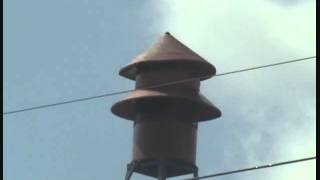Linden, MI Federal Signal Model 5/7 Tornado Siren Test April 5th, 2014 1:00PM