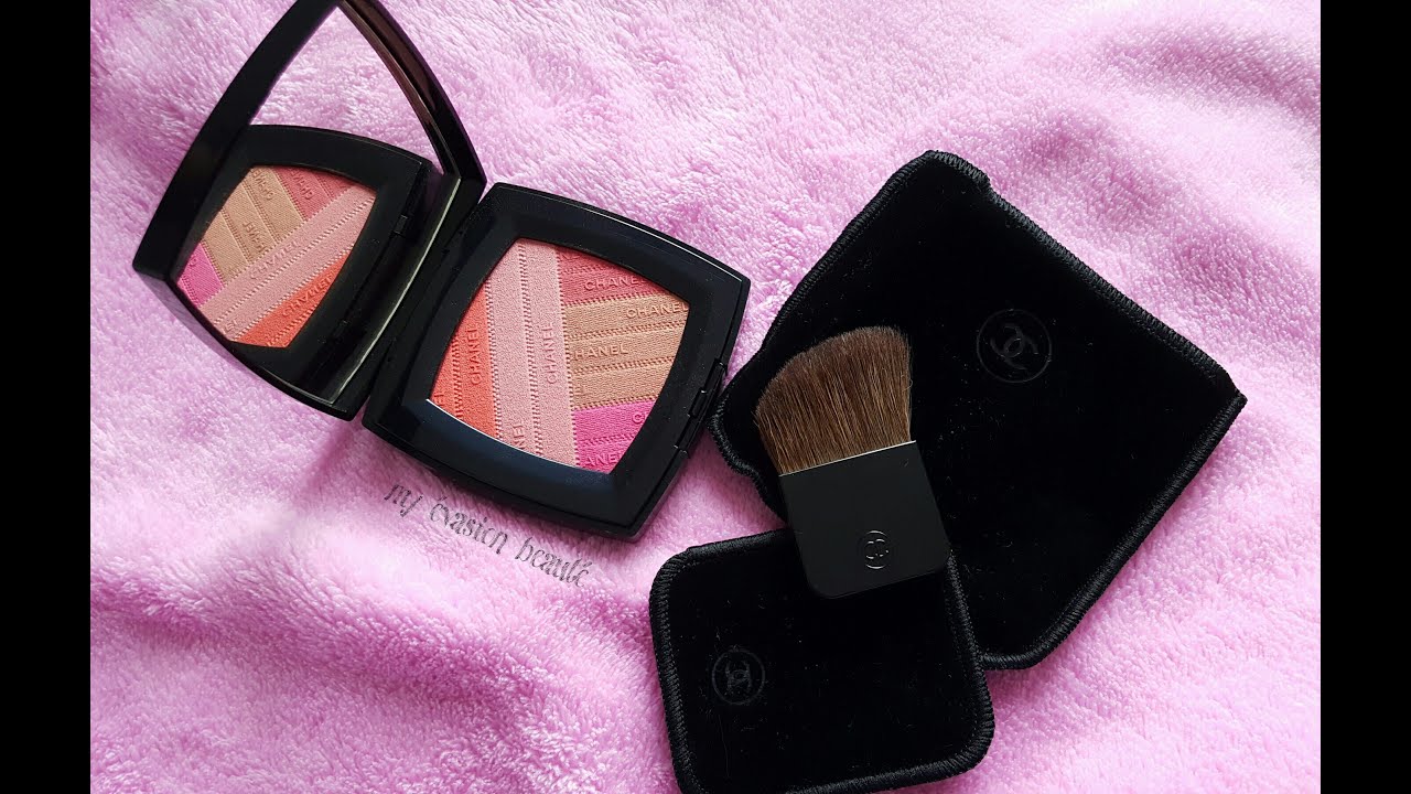 ❤ MakeupByJoyce ❤** !: Review + Swatches - Chanel Sunkiss Ribbon Blush +  Infiniment Illuminating Powder