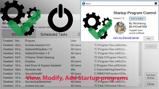 My Startup Program Control Project