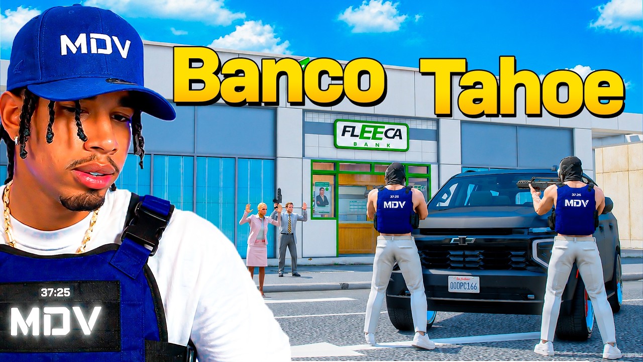 Montamos A Toda Mi Banda En Una Tahoe Blindada Para Hurtar El Banco En Gta Rp