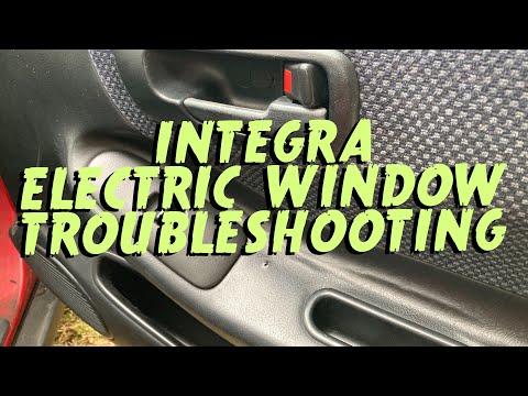 1995 Acura Integra Electric Window Troubleshooting :: Electric Car Window Not Working