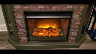 Unbiased Review SEI Electric Fireplace with Media Storage