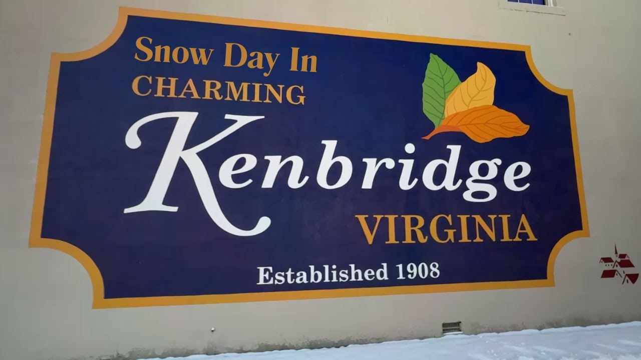 A Saturday Snow Day in Charming Kenbridge