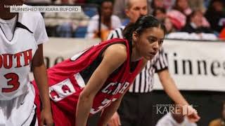 Helping Cooper H.S. girls' basketball team get their rings