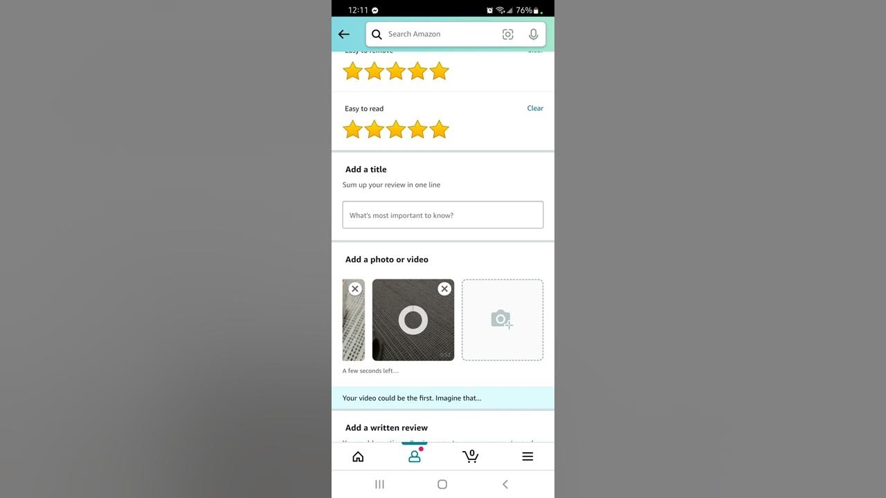 how-to-add-photos-and-video-to-an-amazon-review-on-android-youtube