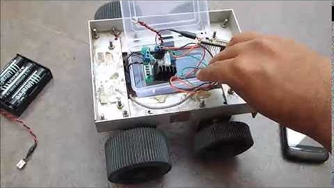 ESP8266 Controlled Car / RC Bot (WiFi Internet-of-Things IoT) by SHiRiSH