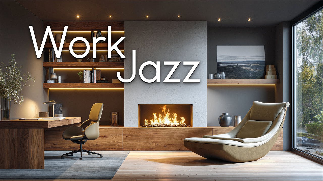 Work Jazz 💻 Smooth Jazz Music for Focus, Productivity & Relaxation