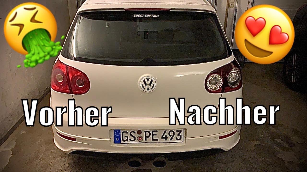 LED Rückleuchten Golf 5 V Schwarz