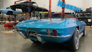 From FOAM FILLED to FULLY RESTORED!?!?! 1966 Corvette C2 Restoration Hot Rod Shop