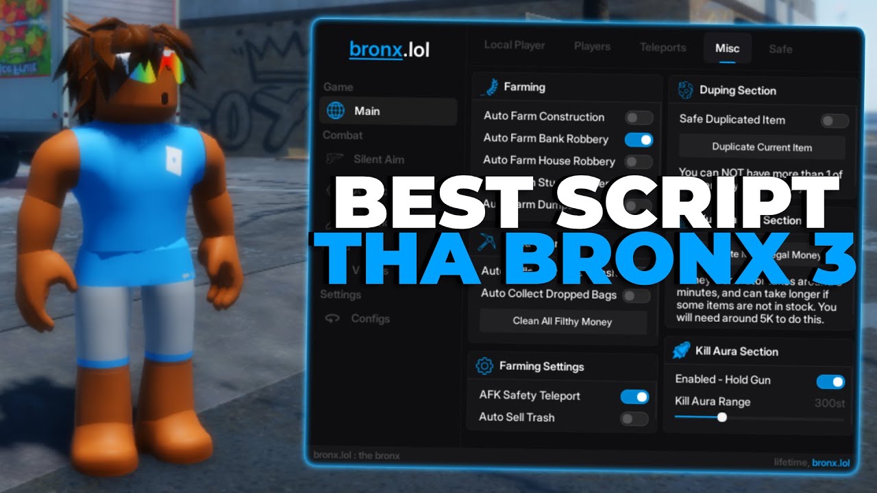 The BEST Tha Bronx 3 Script (Updated - Spawn Money, Dupe, Aimbot ...