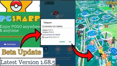 New Pgsharp Beta update with feature upgrade #hack #spoofing #modapk