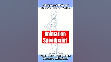 How I Animate: Speedpaint & Tips #animation #indieanimation #2danimation