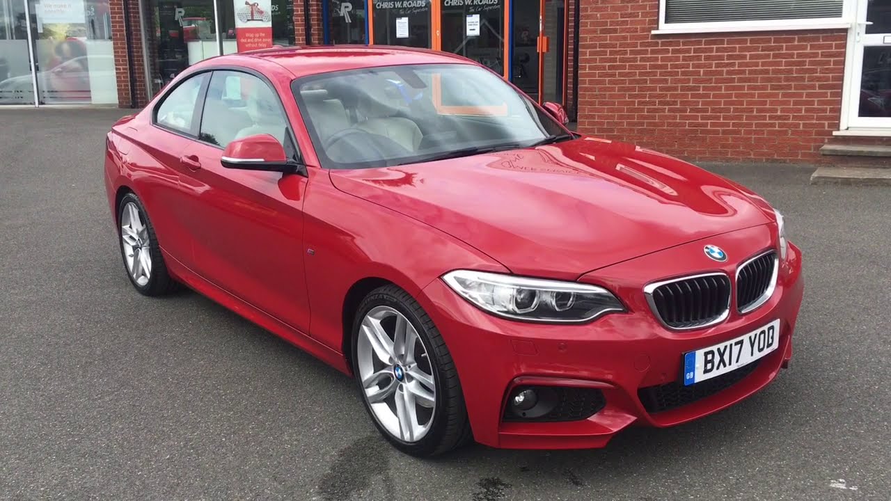 BMW 2 Series 2.0 220D M Sport Nav Auto 188 bhp - YouTube