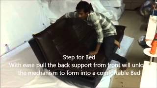 Dolphin Elite Solid Wood Sofa Bed - Demo