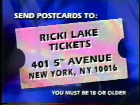 The Ricki Lake Show Season 5 And Season 6 closing credits