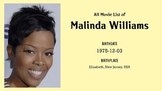 Malinda Williams Movies list Malinda Williams| Filmography of Malinda Williams